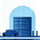 Illustration of a protected building and assets