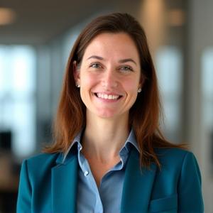 Professional portrait of Sarah Williams, senior insurance advisor