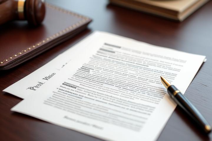 Close-up view of Australian legal documents and a pen, symbolizing 2025 strata law compliance and regulatory expertise.
