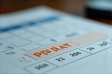 A calendar with 'RENT DUE' highlighted, depicting loss of rent protection for landlords.