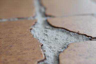 Close-up of a damaged wall or broken furniture, illustrating malicious damage by tenants.